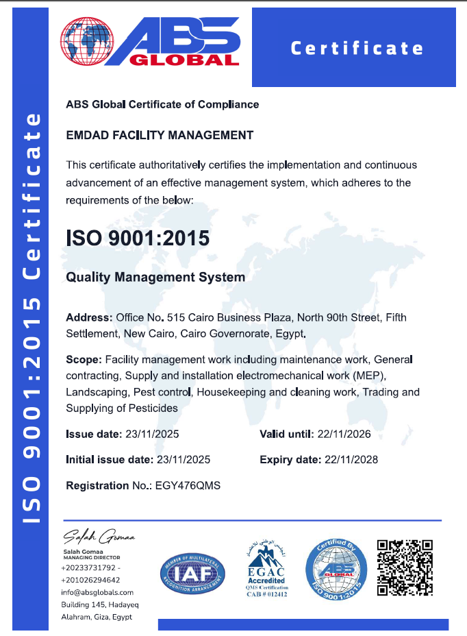 ISO Certificate 3